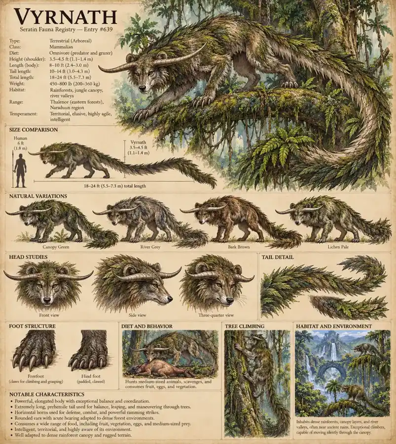 Vyrnath — Illustrated plate from the Volume III reference collection.