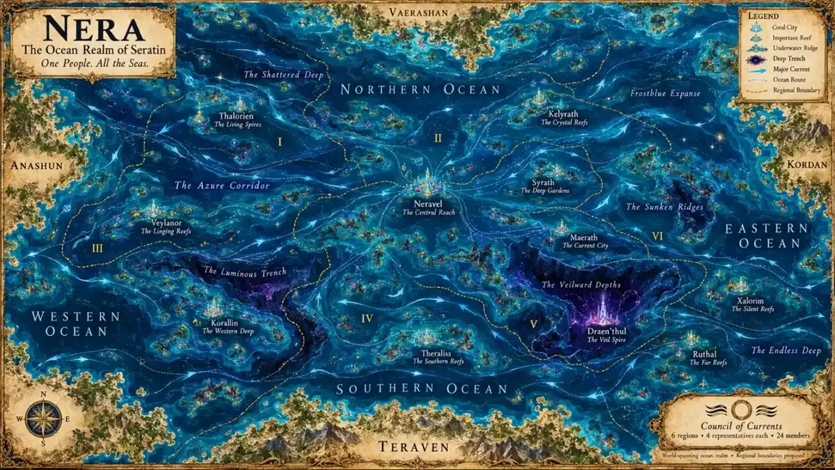 Nera map