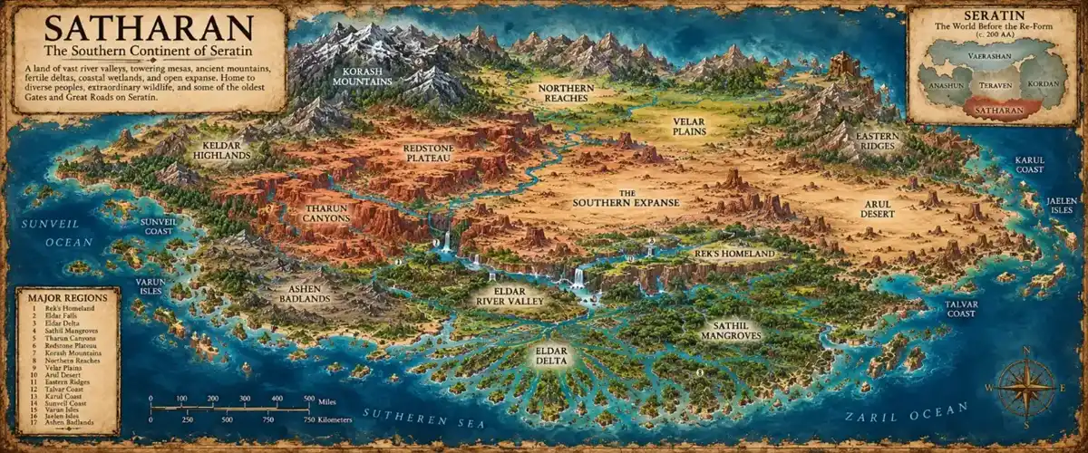Satharan map